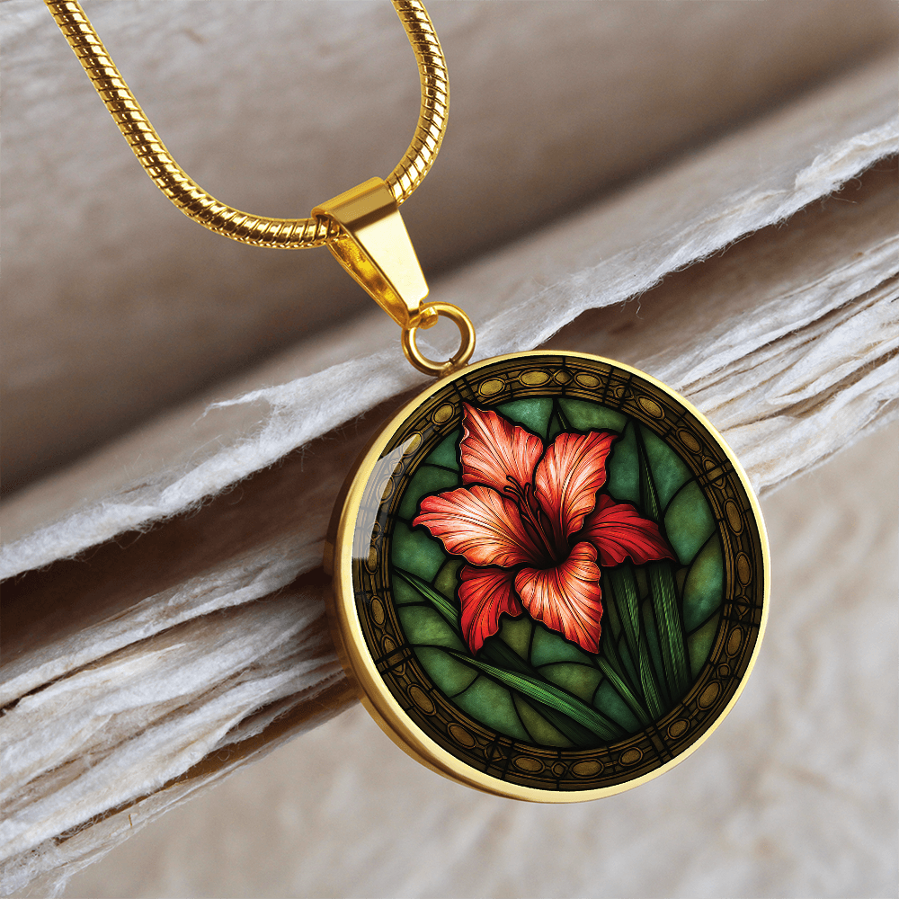 Gladiolus Necklace