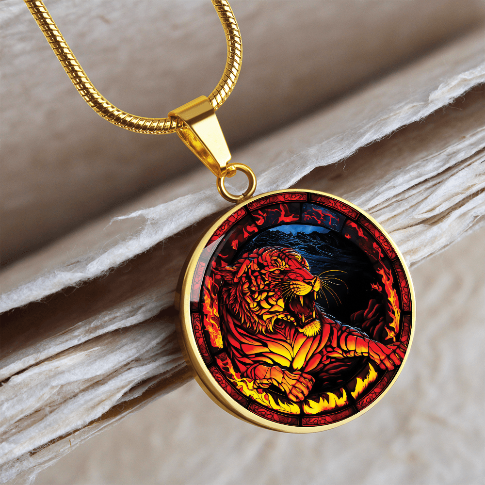Fire Tiger Necklace