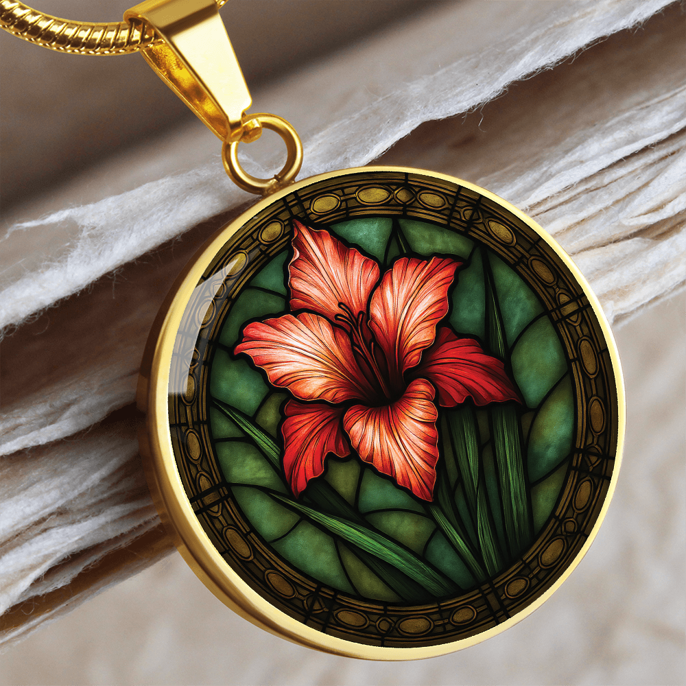 Gladiolus Necklace