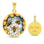 Gold Bee Necklace