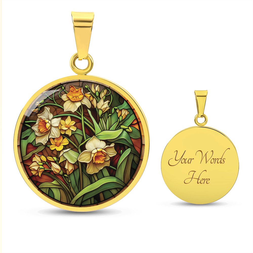 Daffodil Necklace