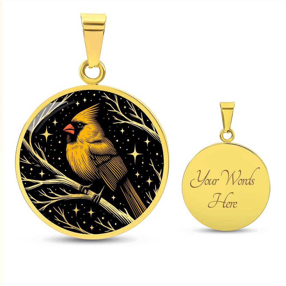 Northern Cardinal Necklace