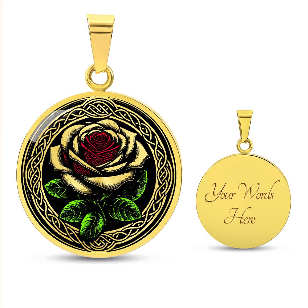 Celtic Rose Necklace