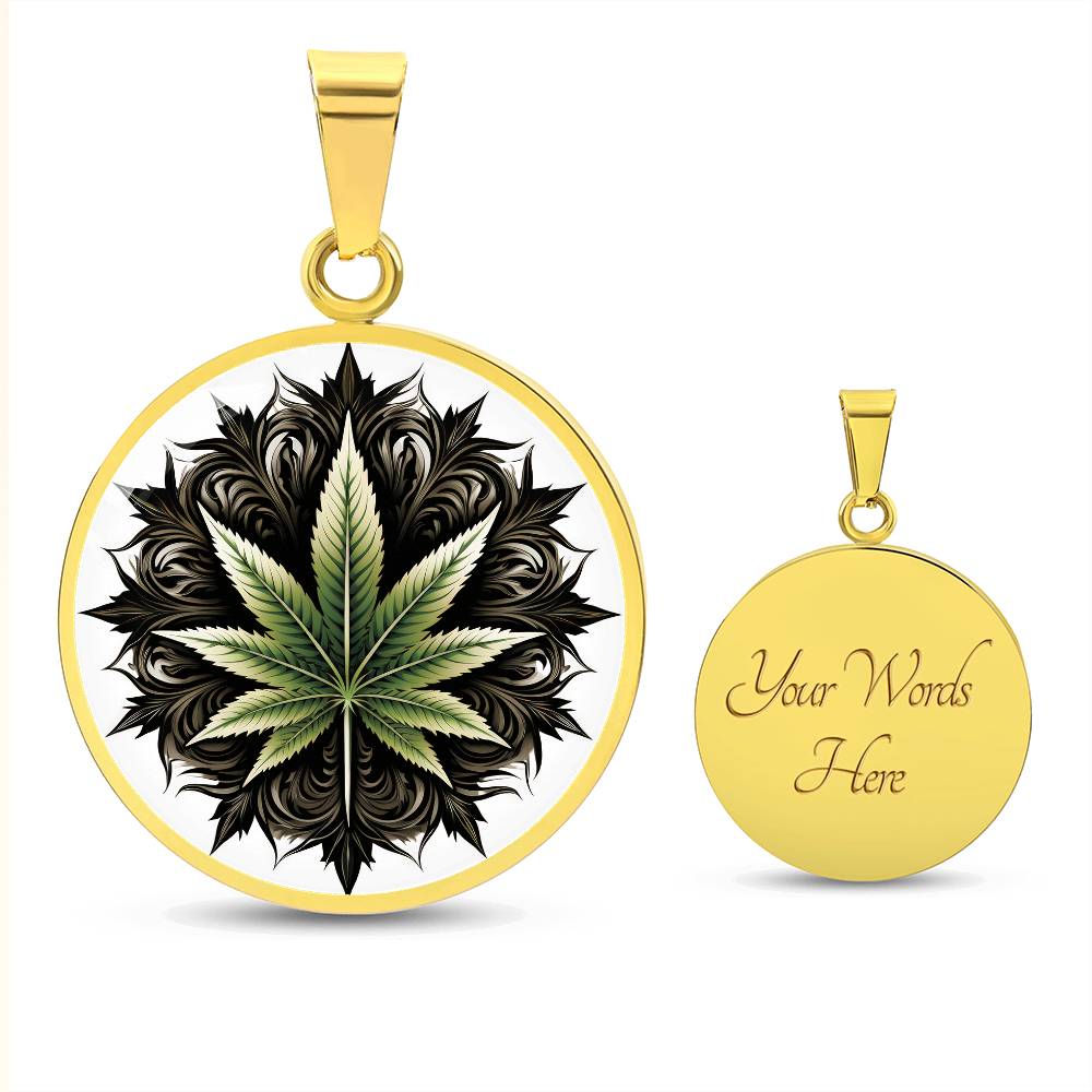 Marijuana Leaf Necklace