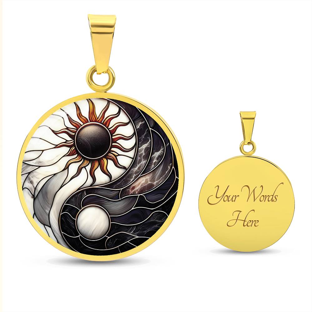 Sun and Moon Necklace