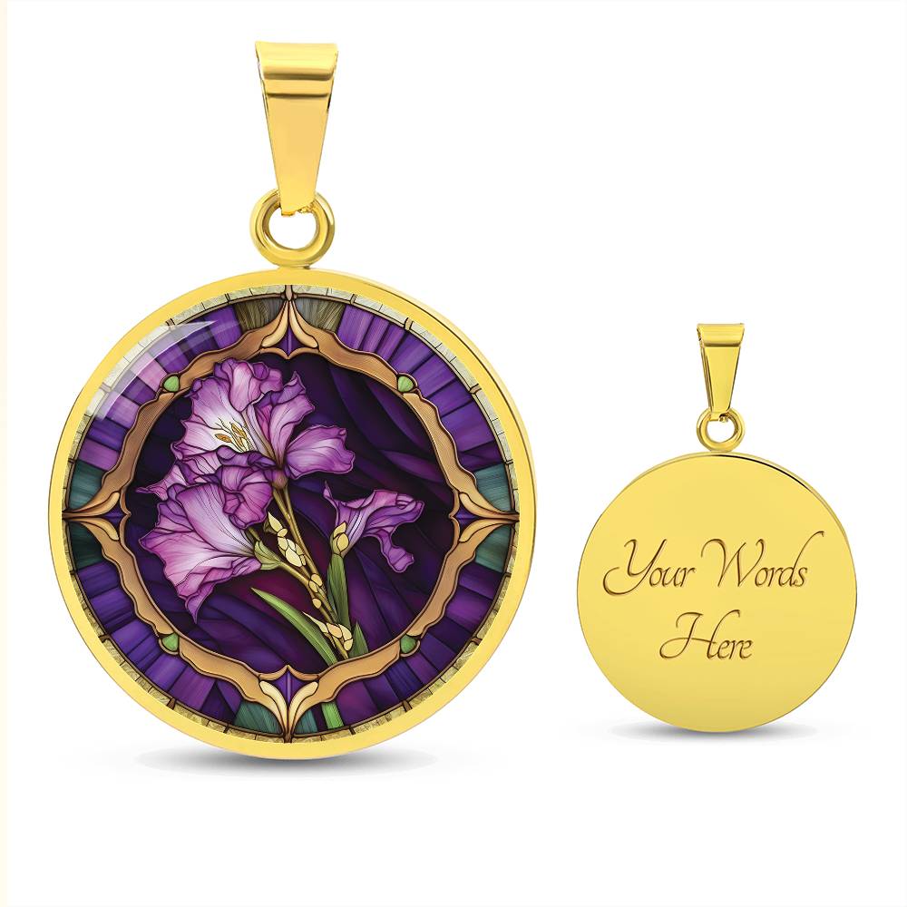 Aster Flower Necklace