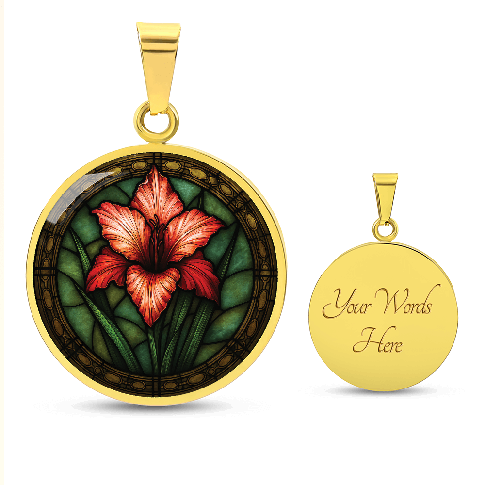 Gladiolus Necklace