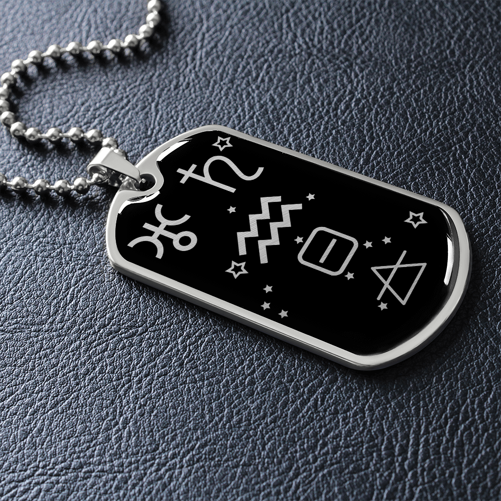 Aquarius Zodiac Necklace