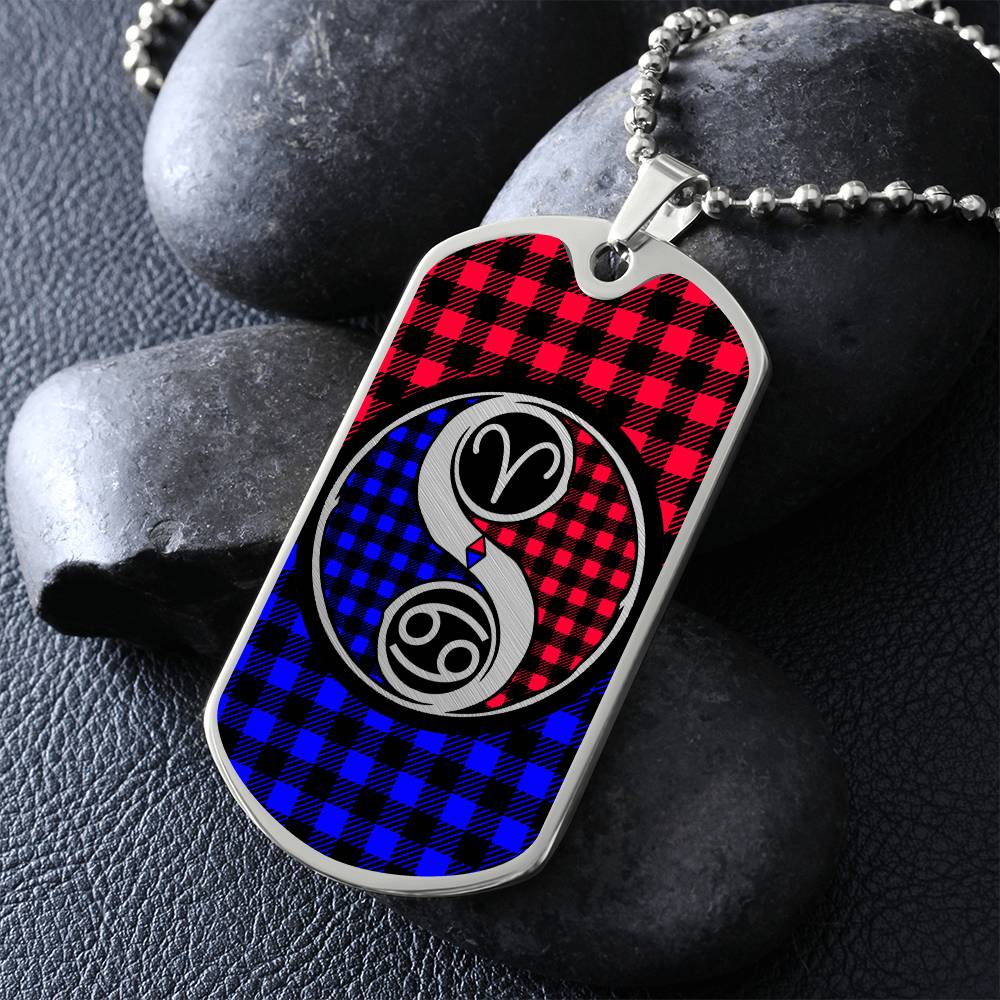 Couples Necklace, Choose Your Signs Zodiac Necklace, Mens Necklace