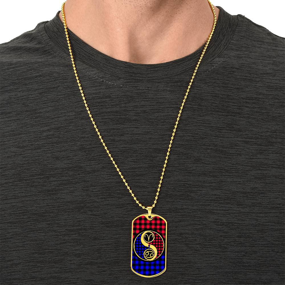 Couples Necklace, Choose Your Signs Zodiac Necklace, Mens Necklace