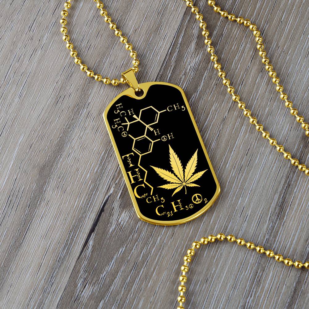 Marijuana Leaf Necklace