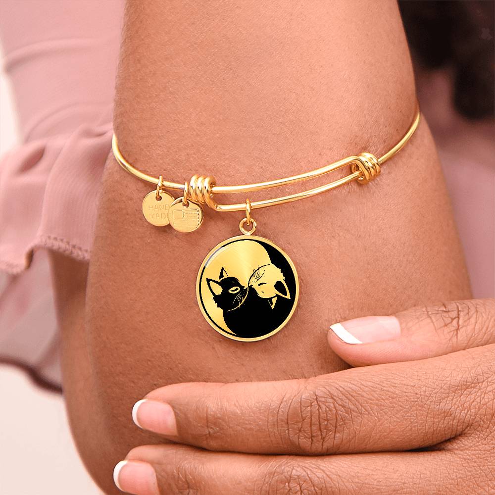 Cat Yin Yang Bracelet