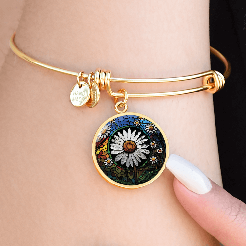 Daisy Pendant Bracelet