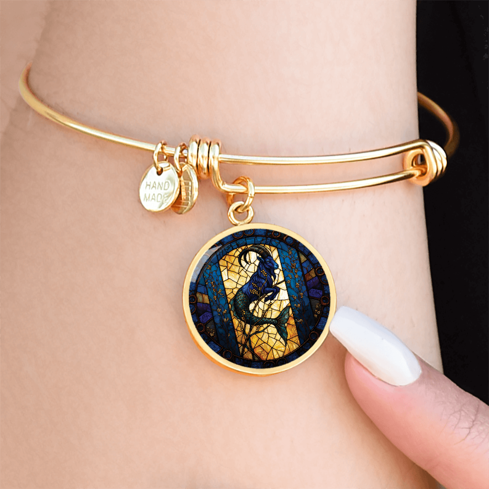 Capricorn Goat Bracelet - Zodiac Pendant Jewelry