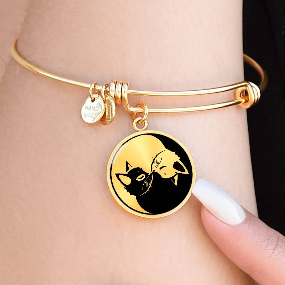 Cat Yin Yang Bracelet