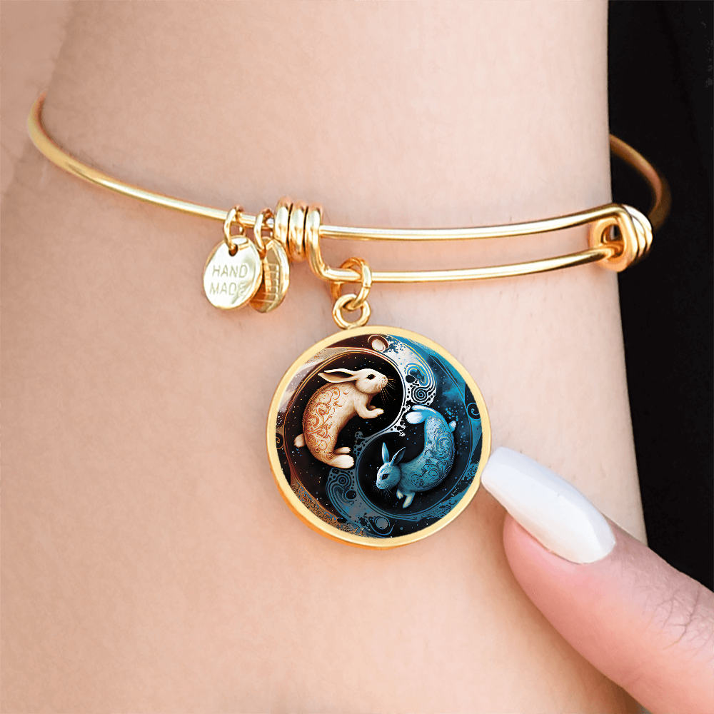 Yin Yang Rabbit Bracelet