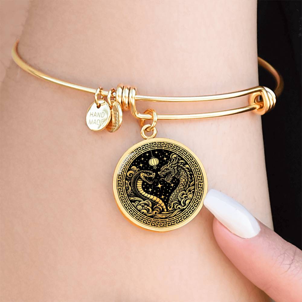Year of The Snake and Dragon Bracelet