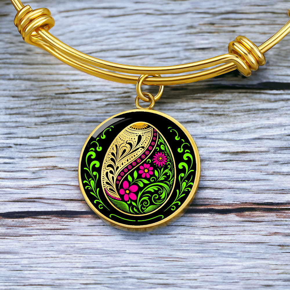 Easter Egg Bracelet Pink