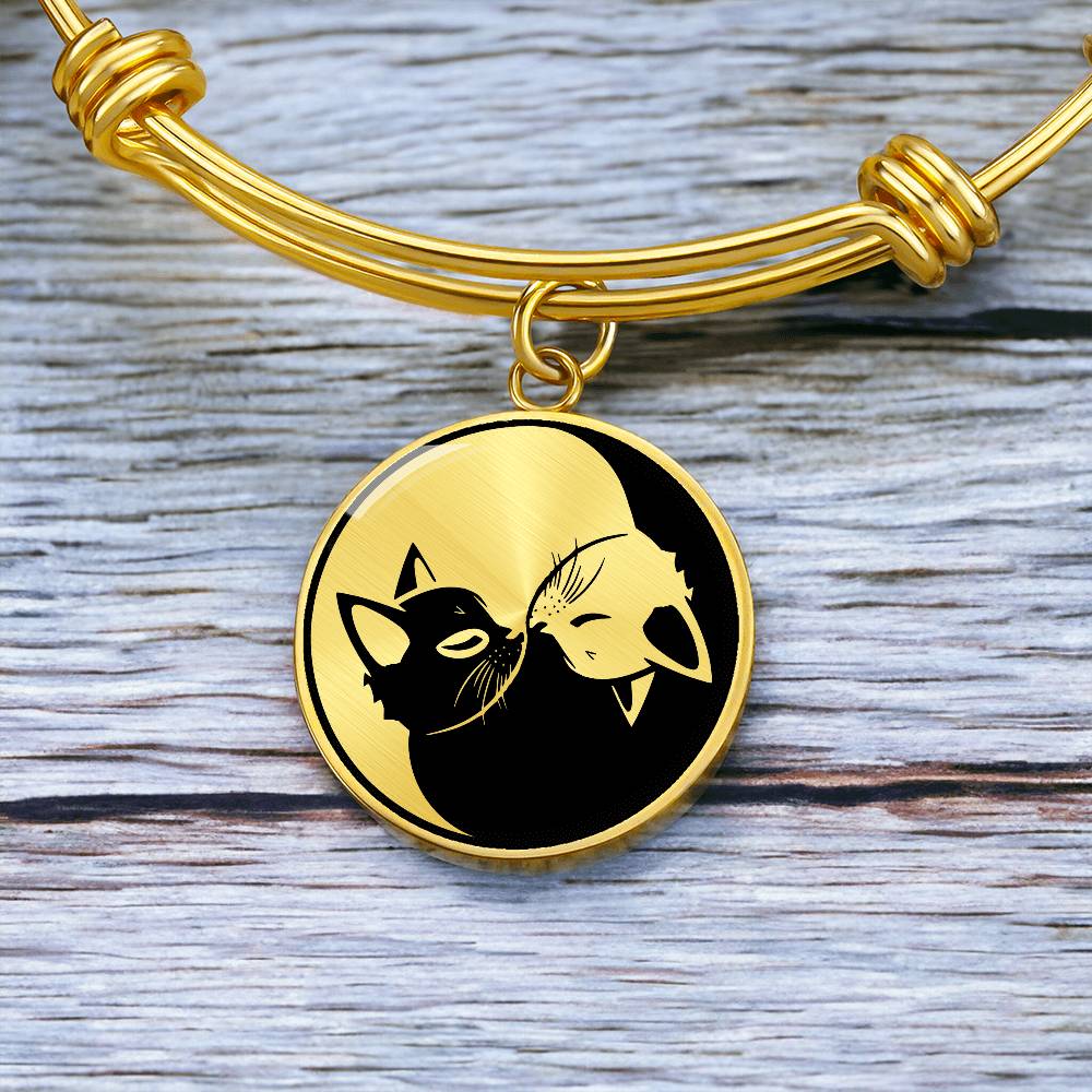 Cat Yin Yang Bracelet