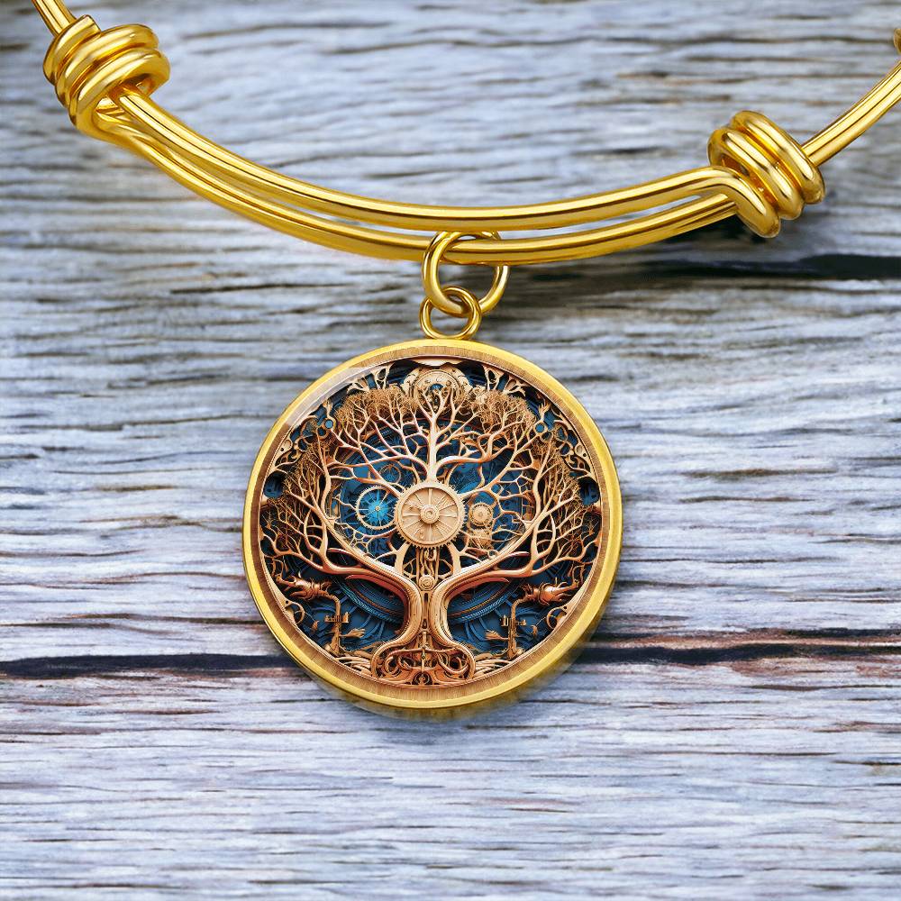 Steampunk Tree of Life Bracelet