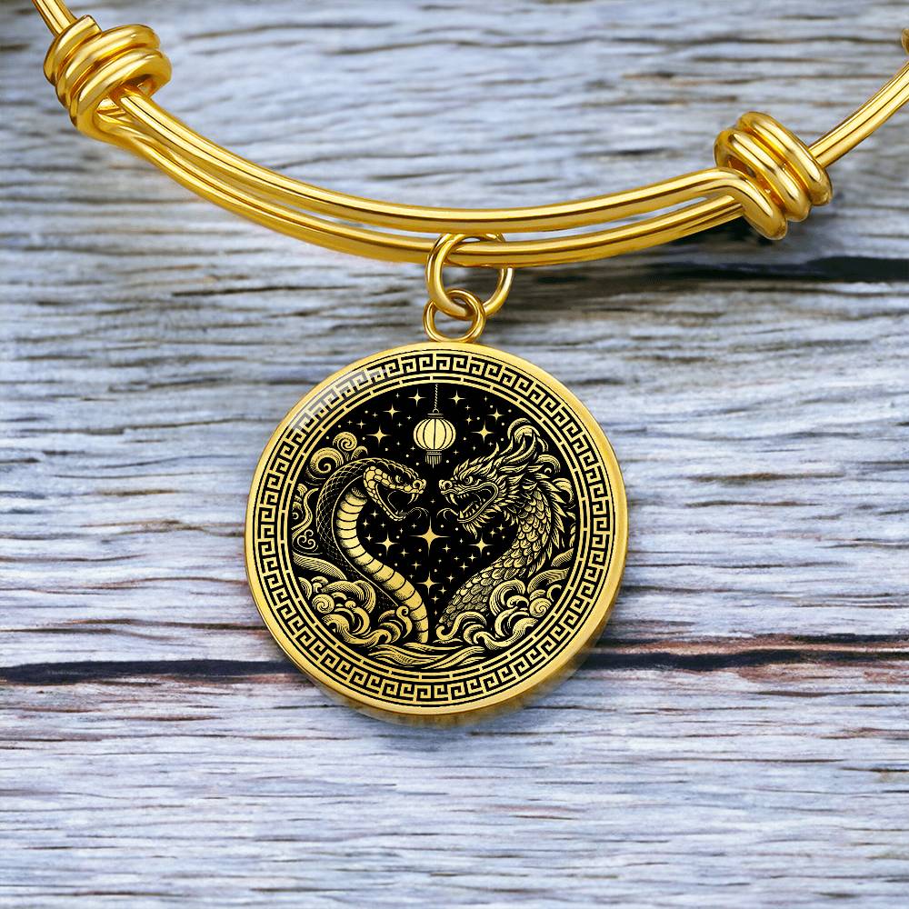 Year of The Snake and Dragon Bracelet