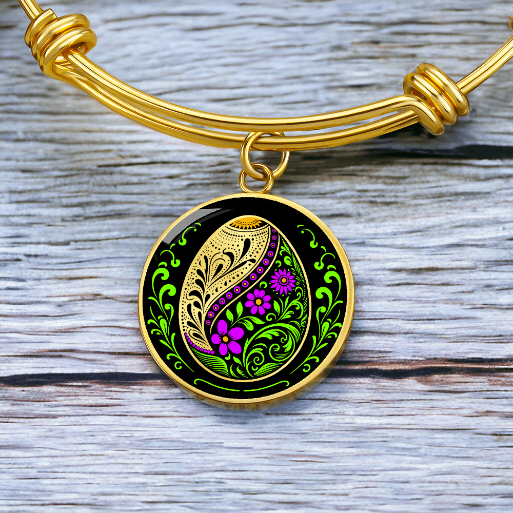 Easter Egg Bracelet Purple