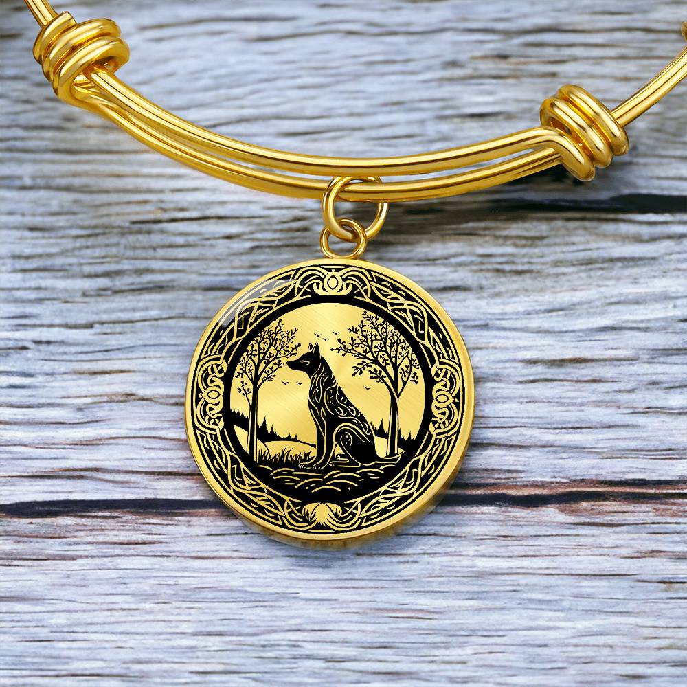 Celtic Wolf Bracelet