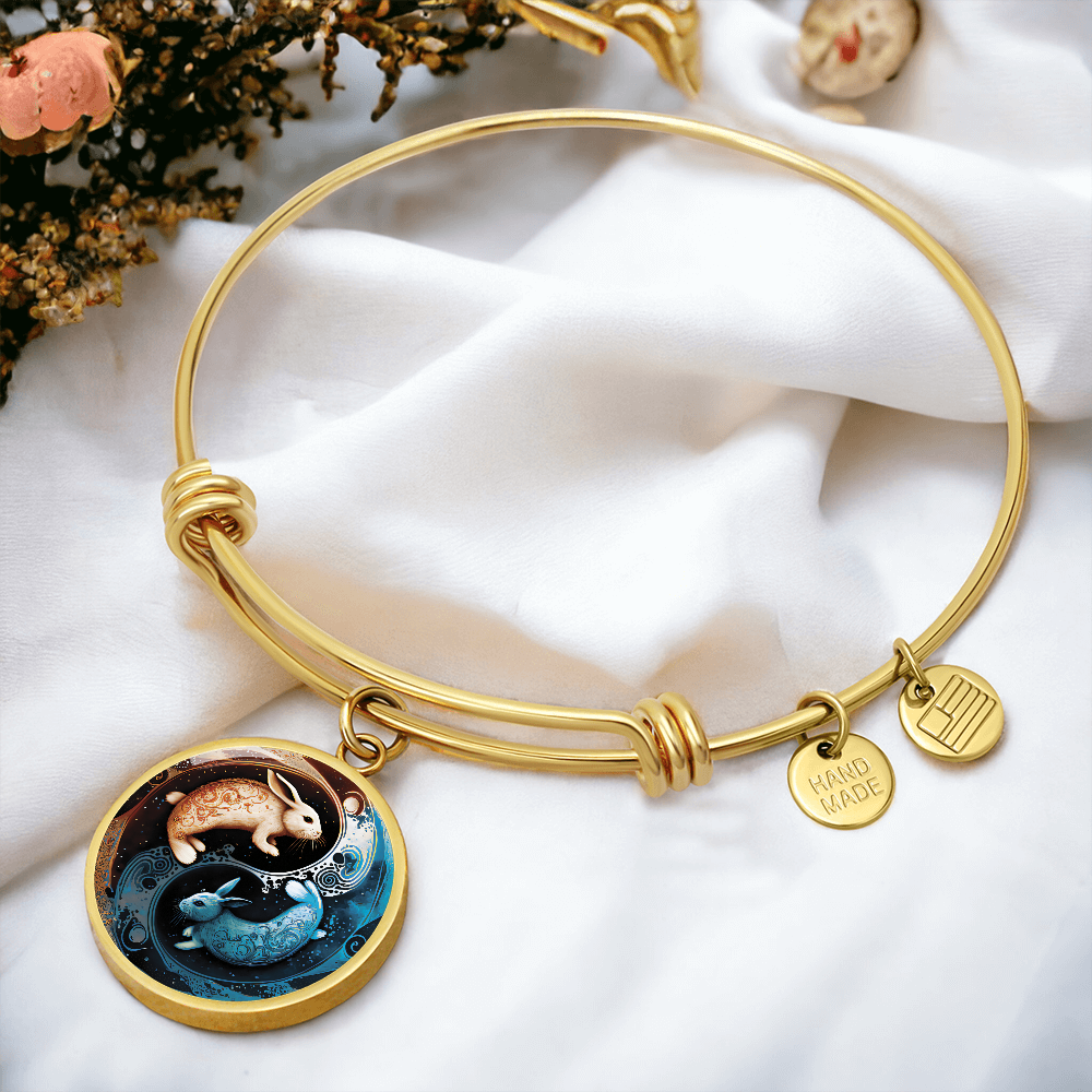 Yin Yang Rabbit Bracelet