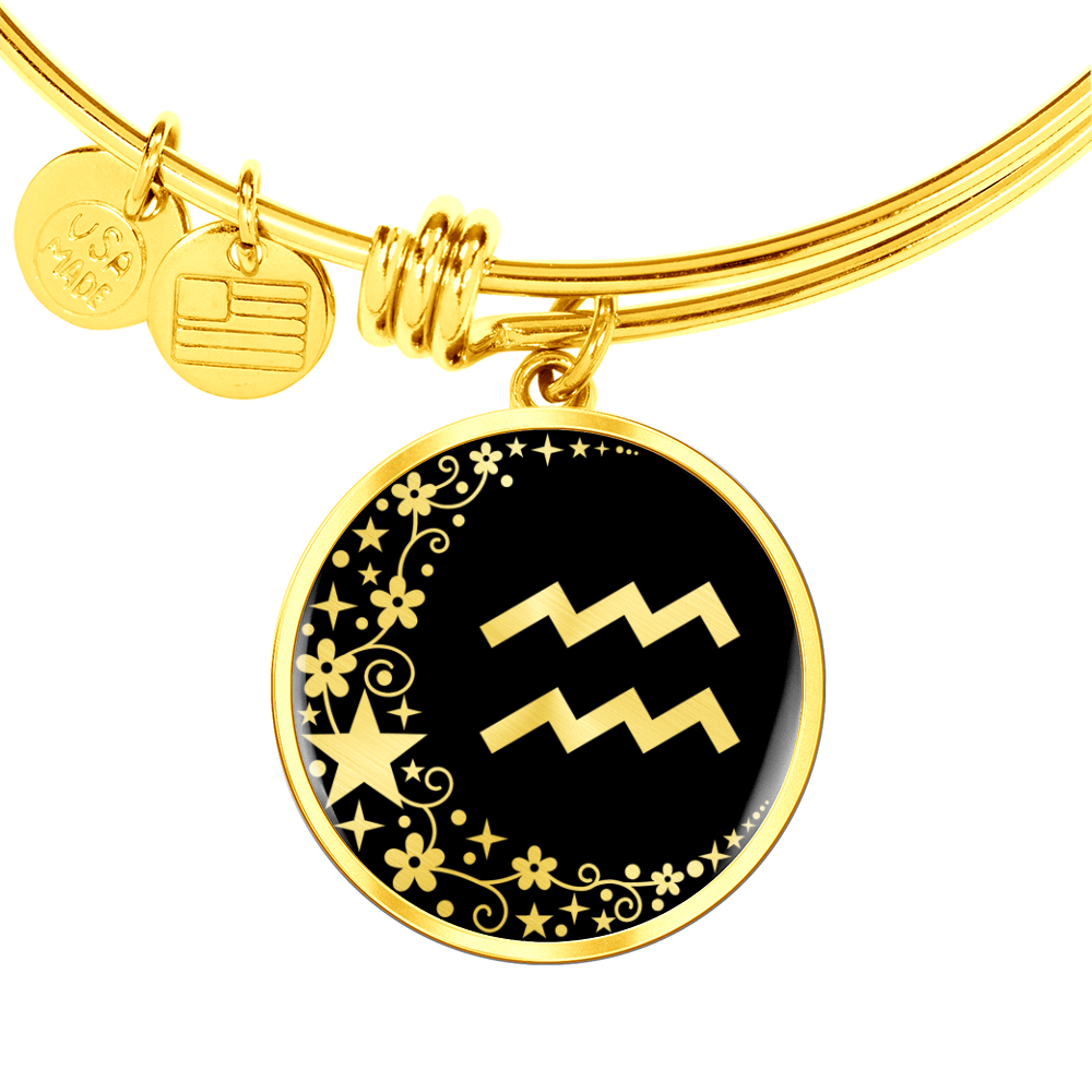 Aquarius Zodiac Bracelet