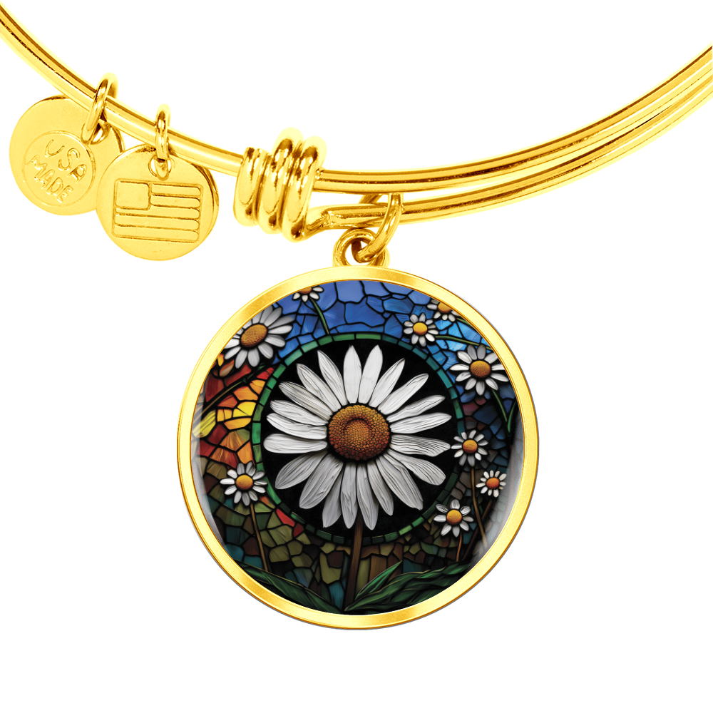 Daisy Pendant Bracelet