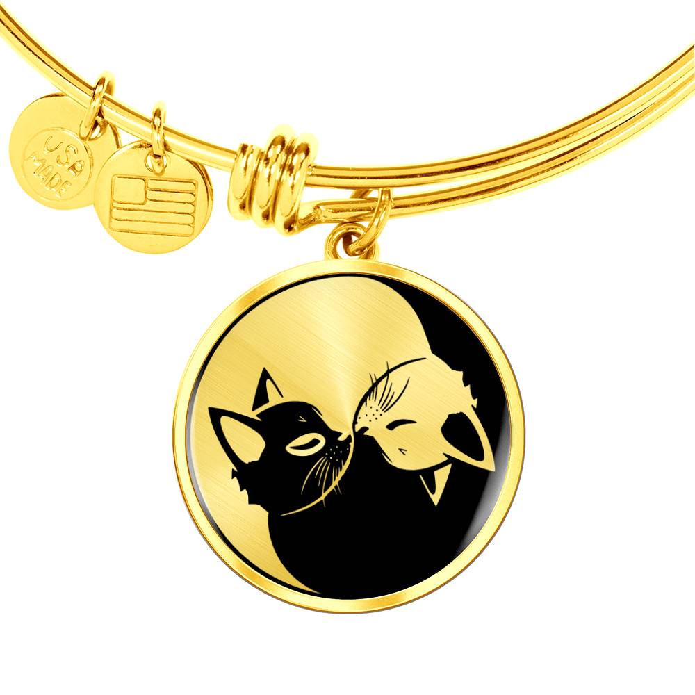 Cat Yin Yang Bracelet