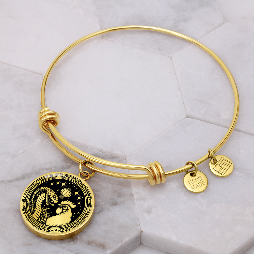 Year of The Rooster and Snake Bracelet