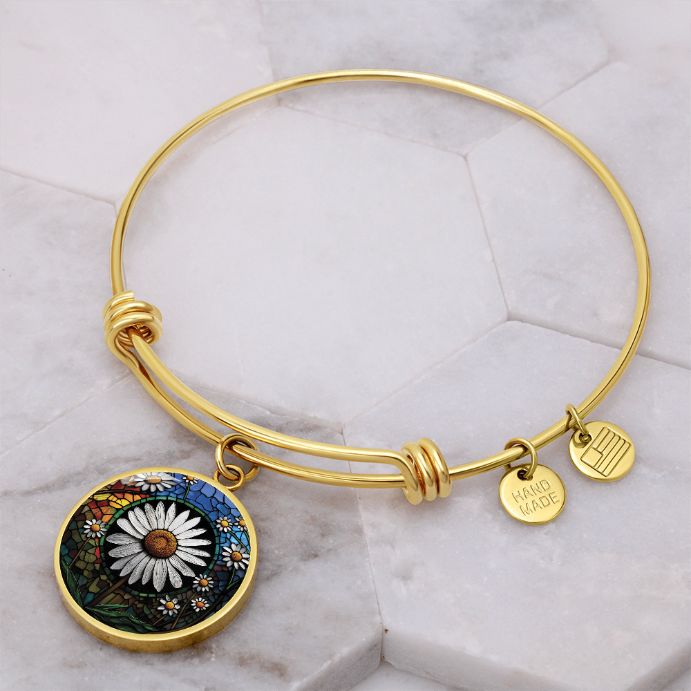 Daisy Pendant Bracelet