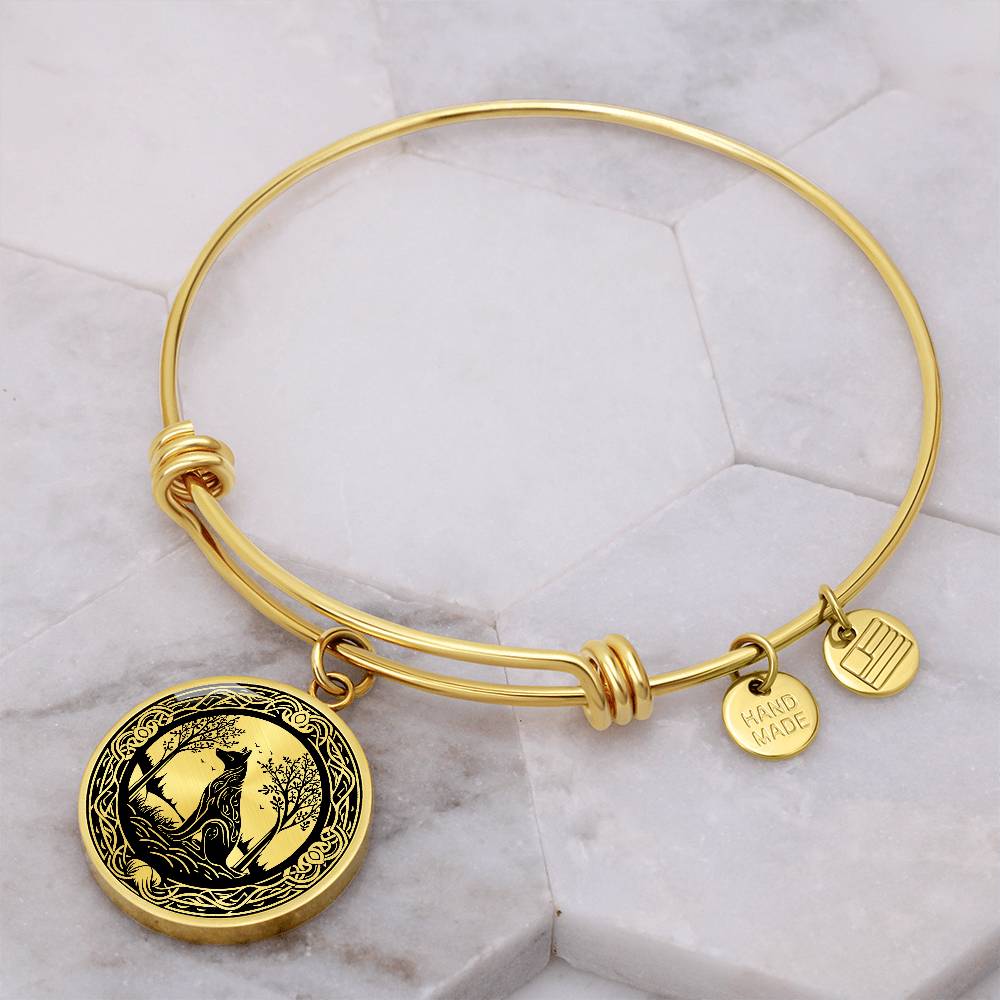 Celtic Wolf Bracelet