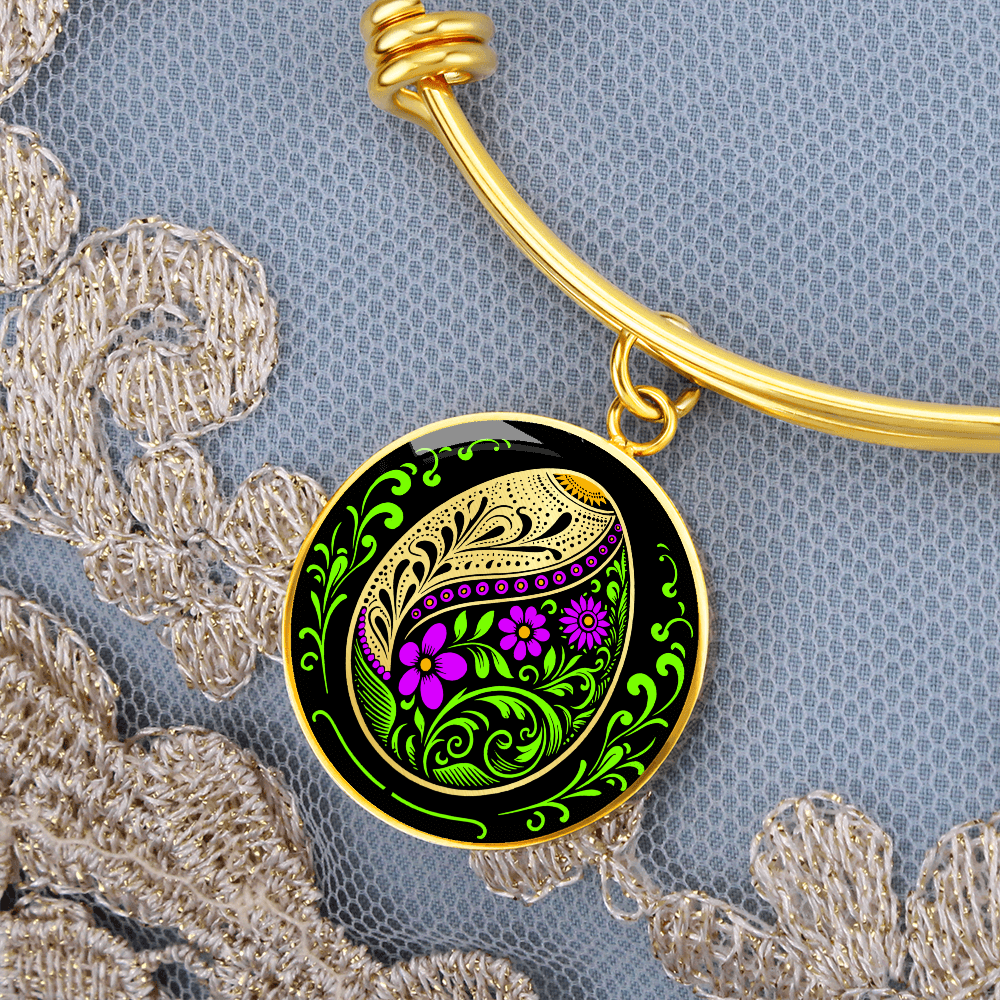 Easter Egg Bracelet Purple