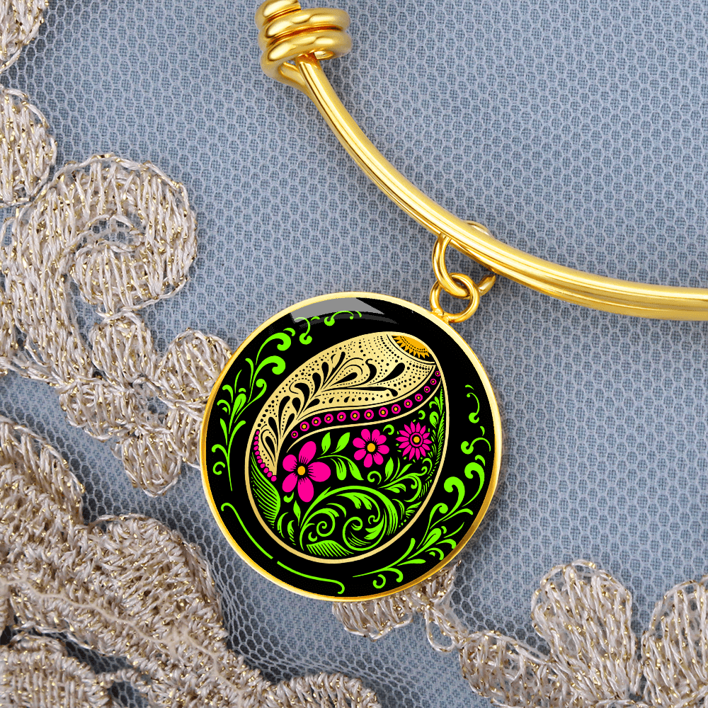 Easter Egg Bracelet Pink