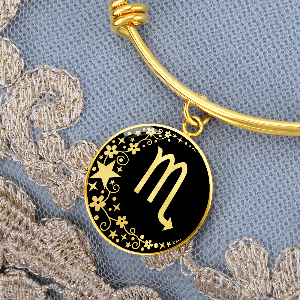 Scorpio Zodiac Pendant Bracelet