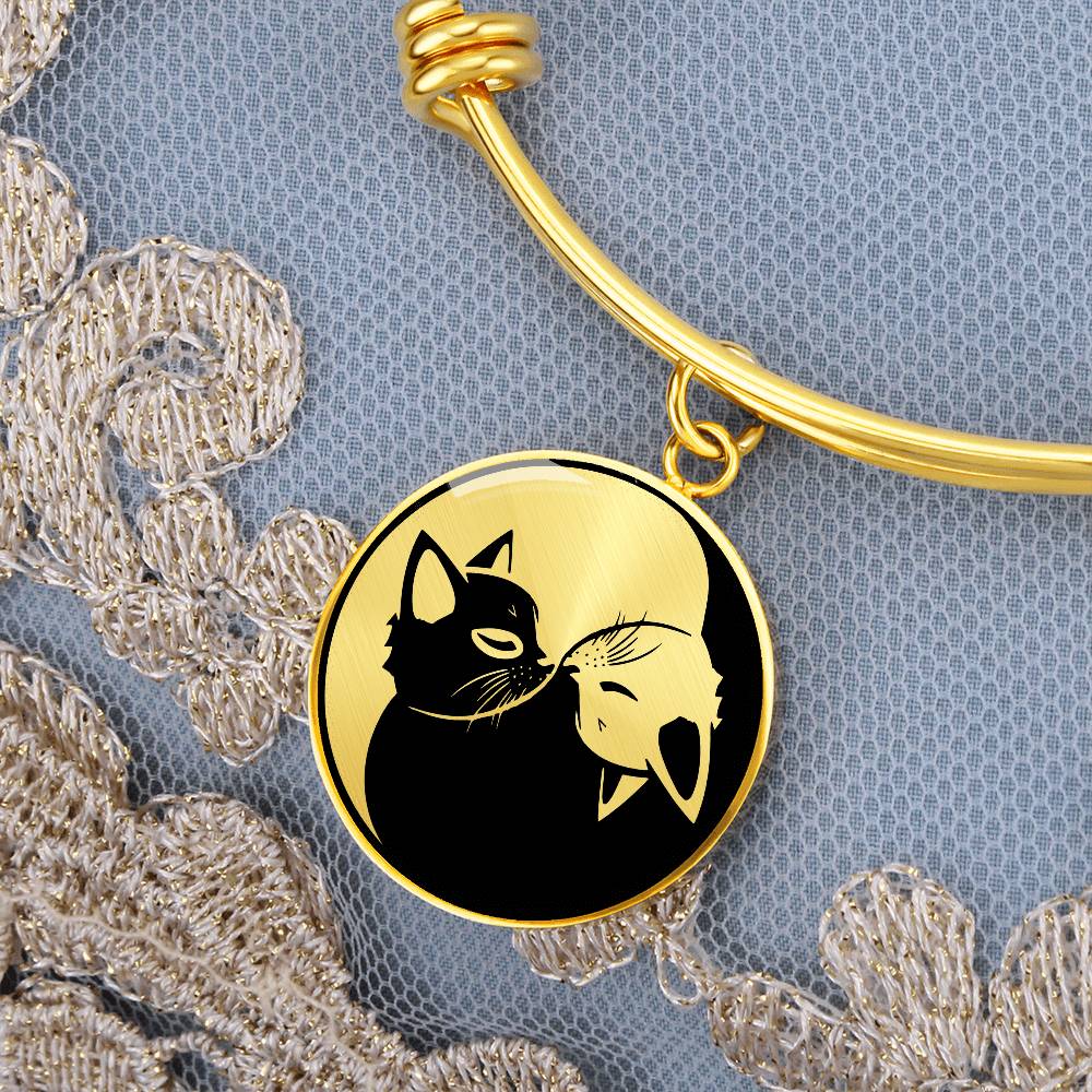 Cat Yin Yang Bracelet