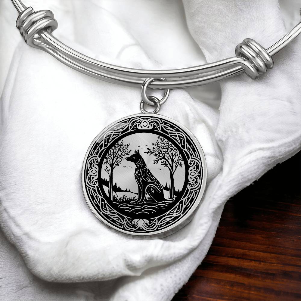 Celtic Wolf Bracelet