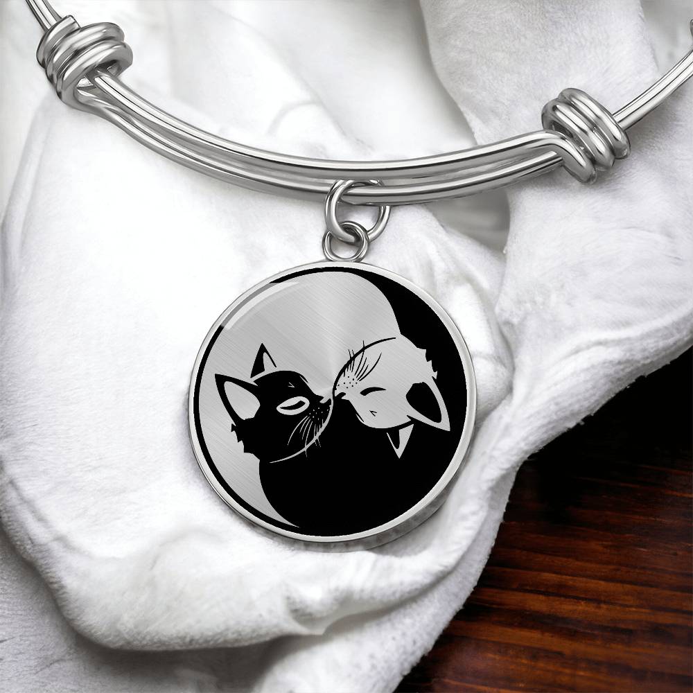 Cat Yin Yang Bracelet