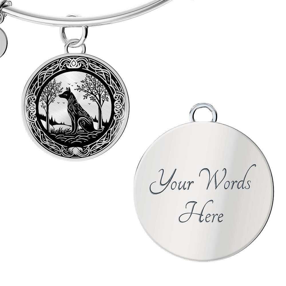 Celtic Wolf Bracelet