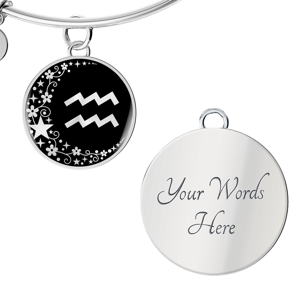 Aquarius Zodiac Bracelet