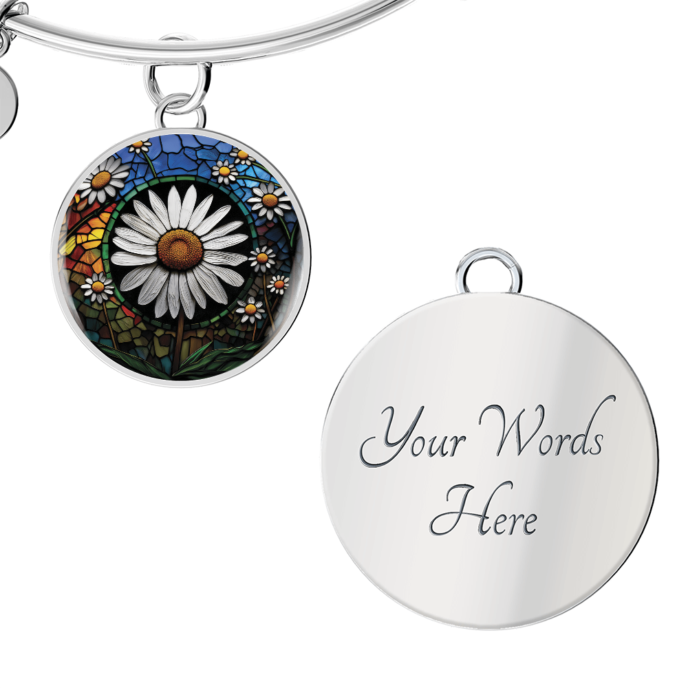 Daisy Pendant Bracelet