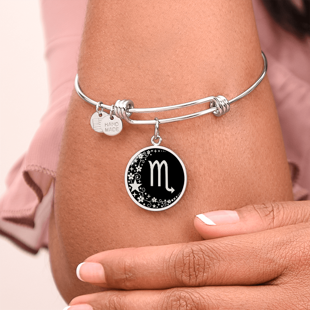 Scorpio Zodiac Pendant Bracelet