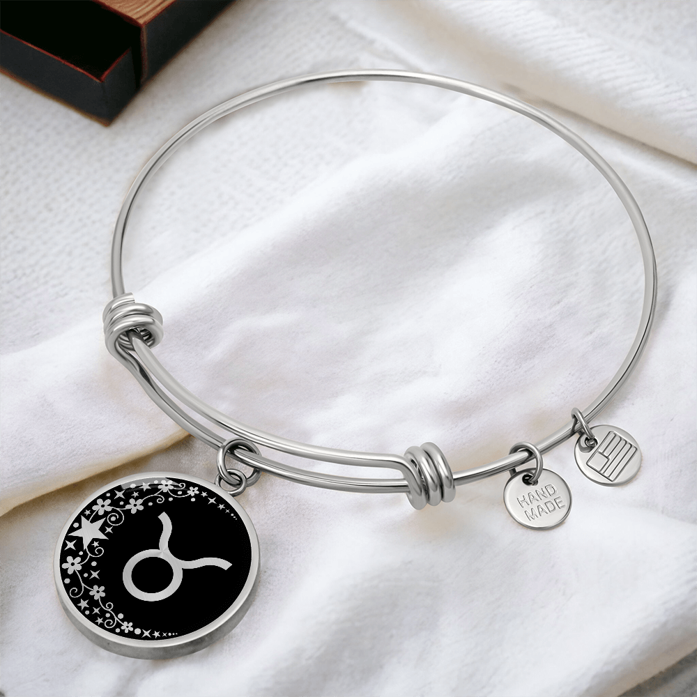 Taurus Zodiac Pendant Bracelet