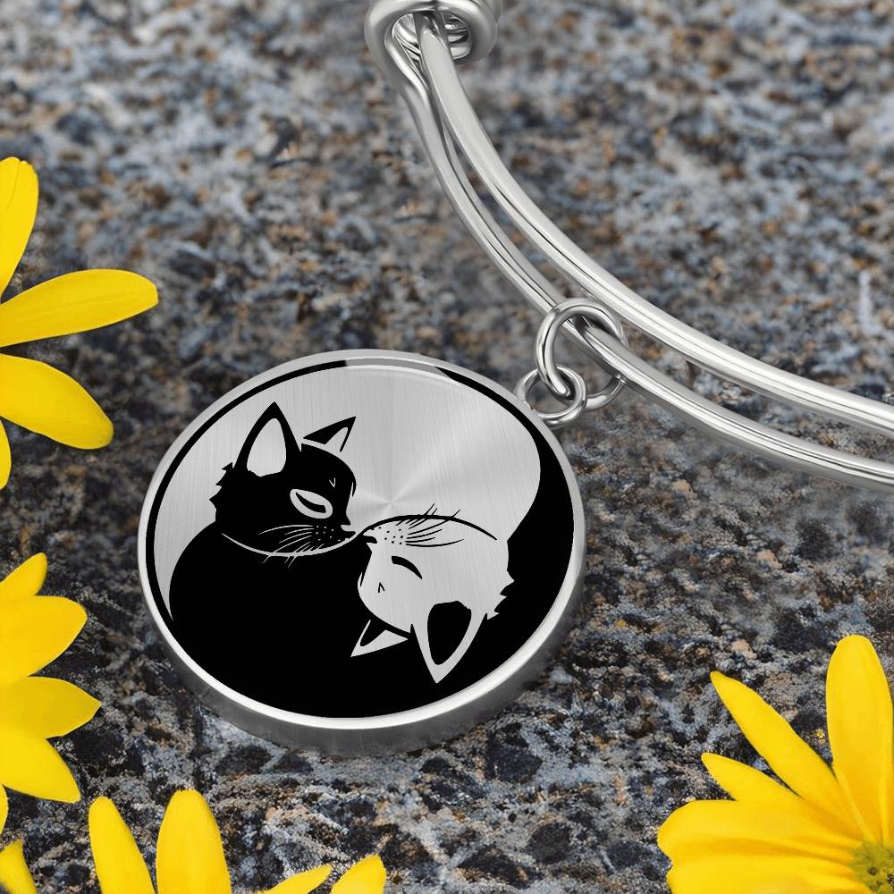 Cat Yin Yang Bracelet