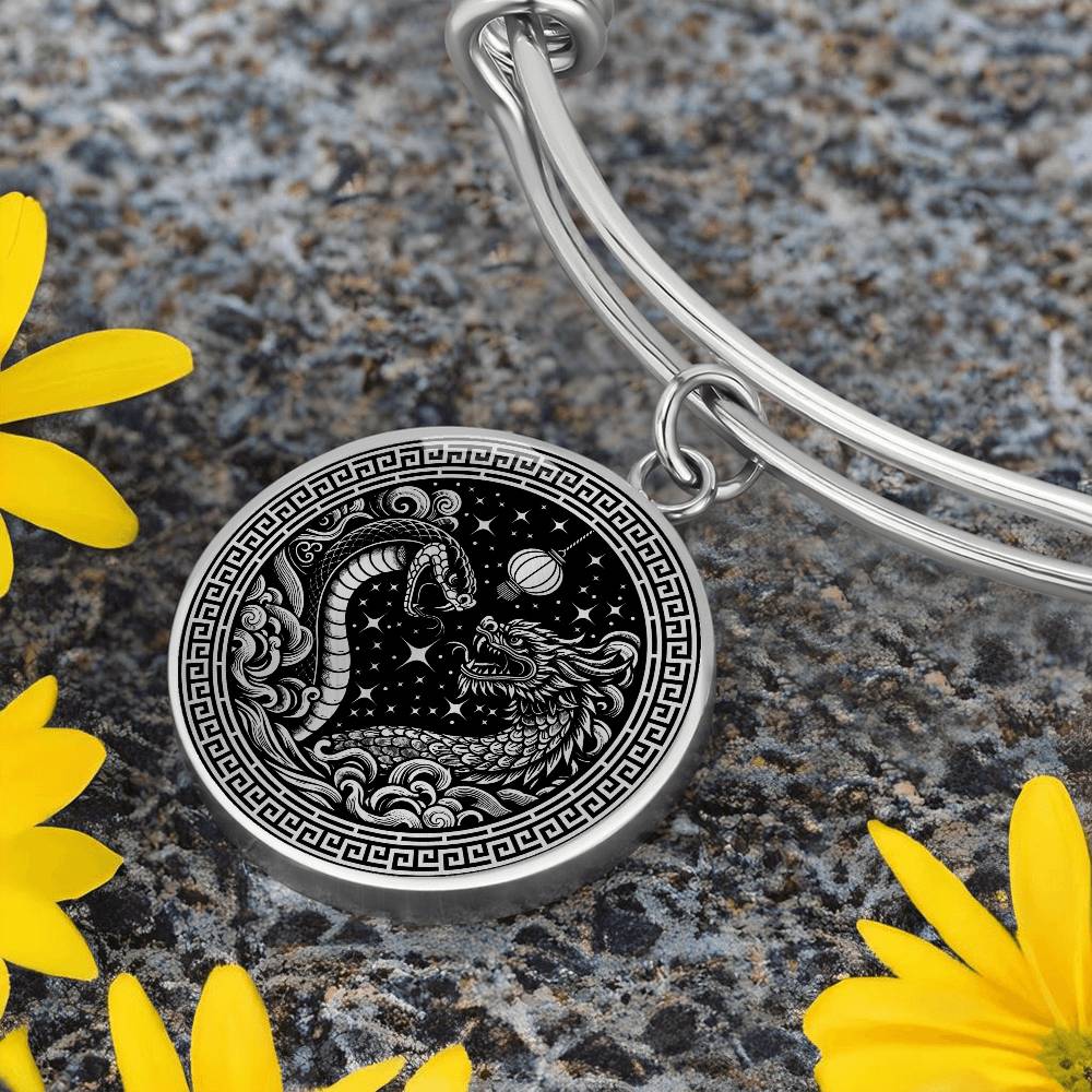 Year of The Snake and Dragon Bracelet