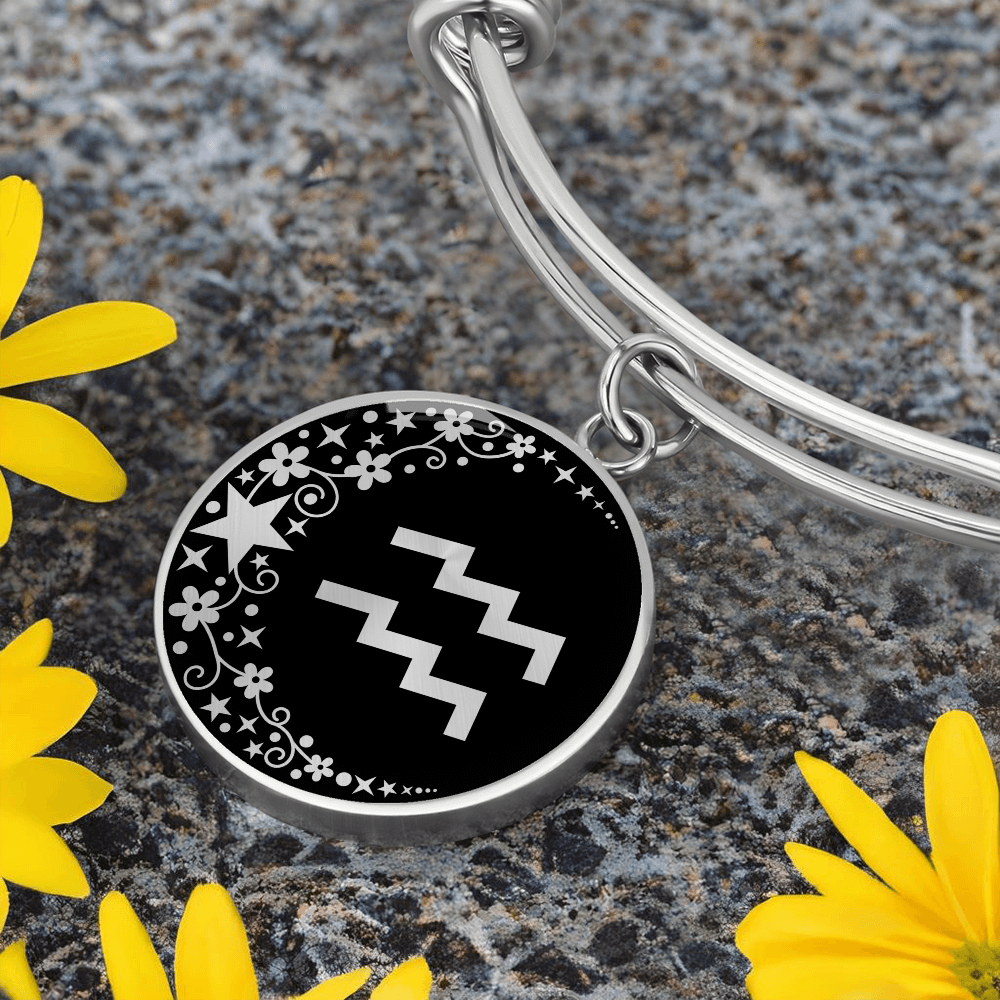 Aquarius Zodiac Bracelet