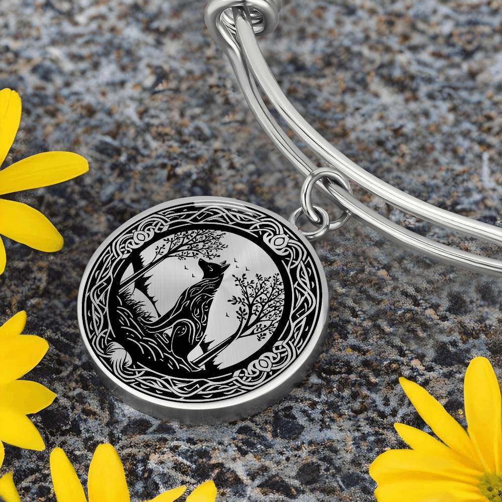 Celtic Wolf Bracelet