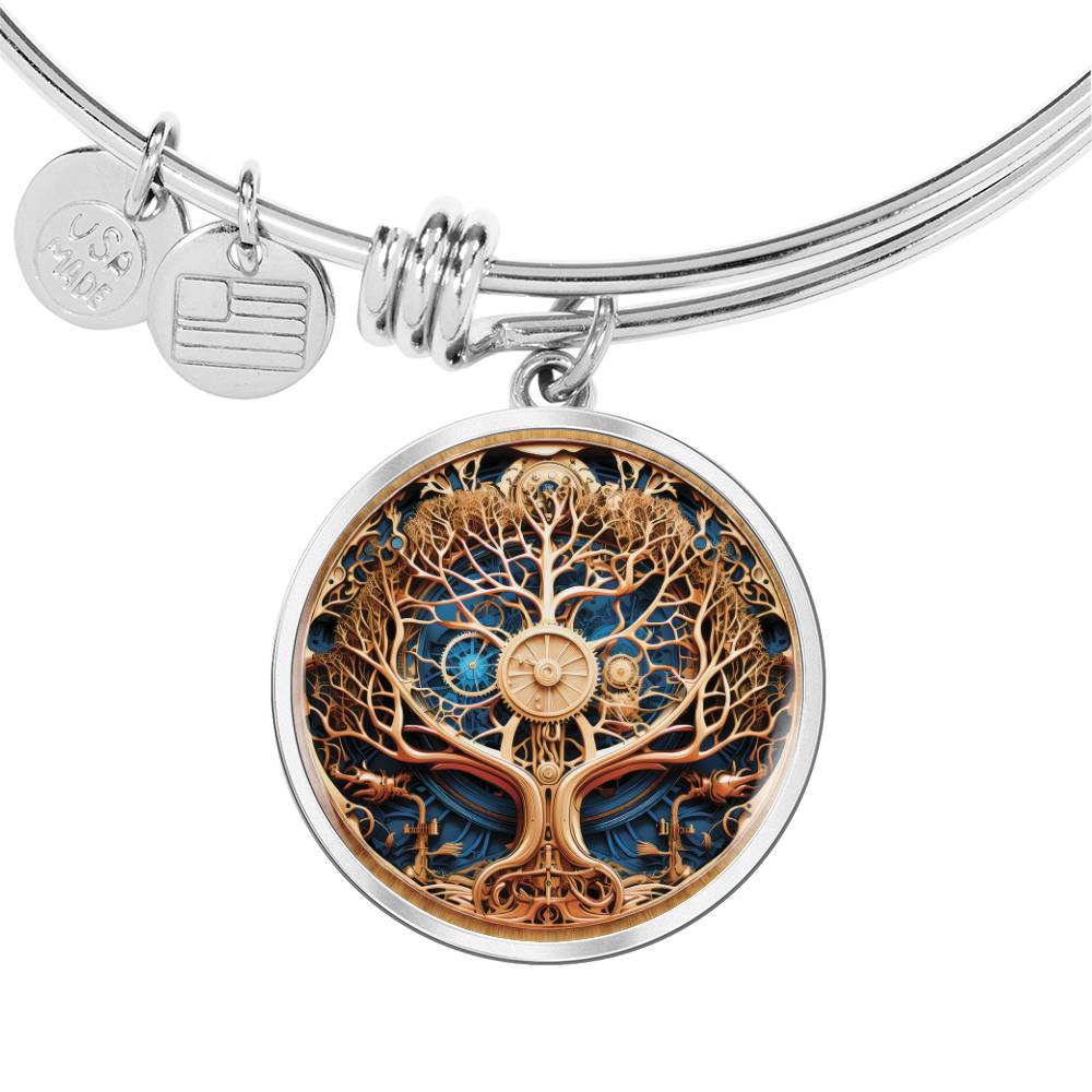 Steampunk Tree of Life Bracelet